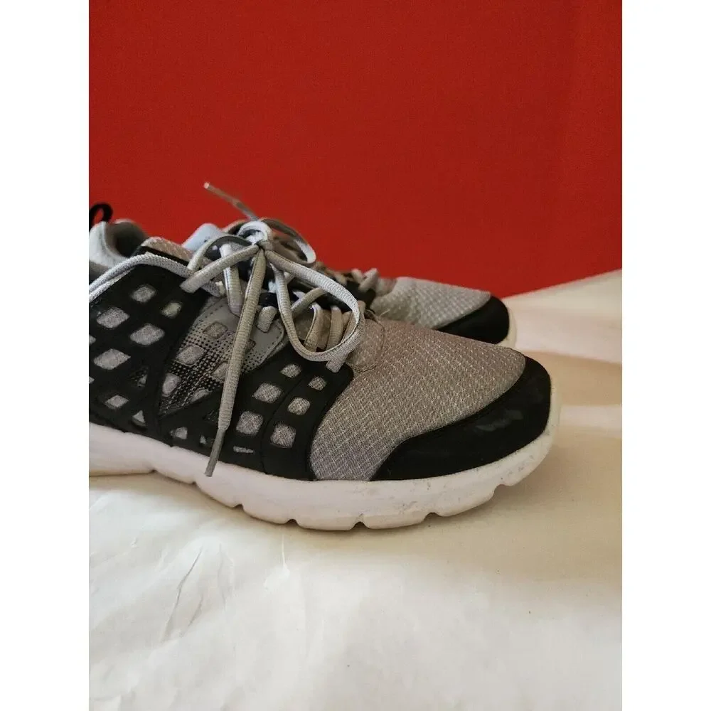 Reebok Men's 10.5 Gray Grey Black Running Shoes